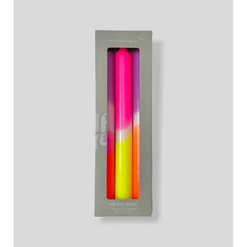Bougies Pink Infusion en boîte – Des couleurs vibrantes pour sublimer vos événements.