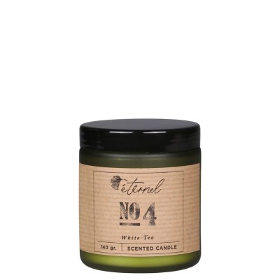 Bougie parfumée - White Tea No.4 - Vegan - 35 heures