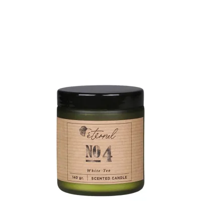 Bougie parfumée - White Tea No.4 - Vegan - 35 heures