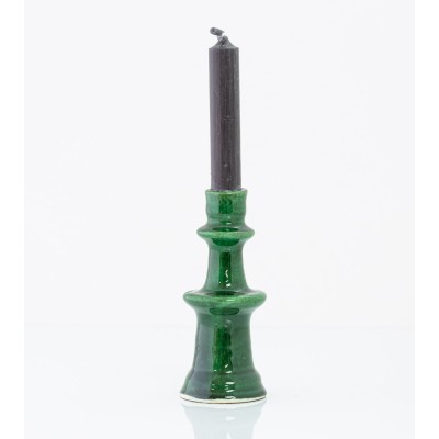 Bougeoir marocain type Tamegroute - vert - petit modèle