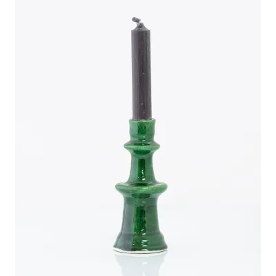 Bougeoir marocain type Tamegroute - vert - petit modèle