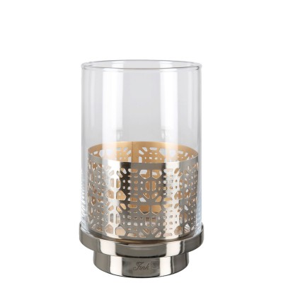 Photophore avec verre Biala H 20,5 cm