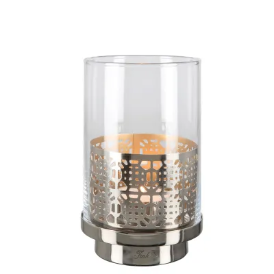 Photophore avec verre Biala H 20,5 cm
