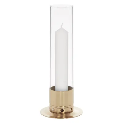 Photophore Kattvik® Laiton poli verni Large | Maison du bougeoir