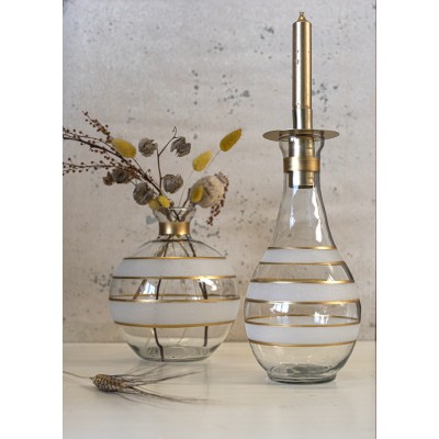Bougeoir / Vase - moyen format Mistic - Helder
