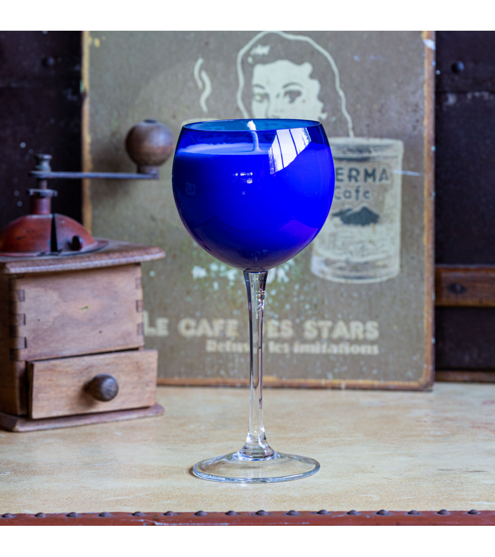 Bougie parfumée Thélinde – Fleur d’Oranger verre cocktail