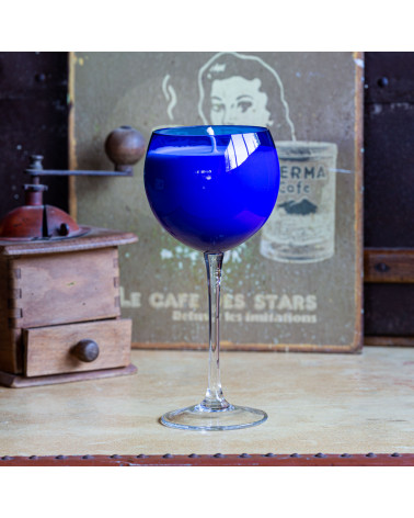 Bougie parfumée Thélinde – Fleur d’Oranger verre cocktail