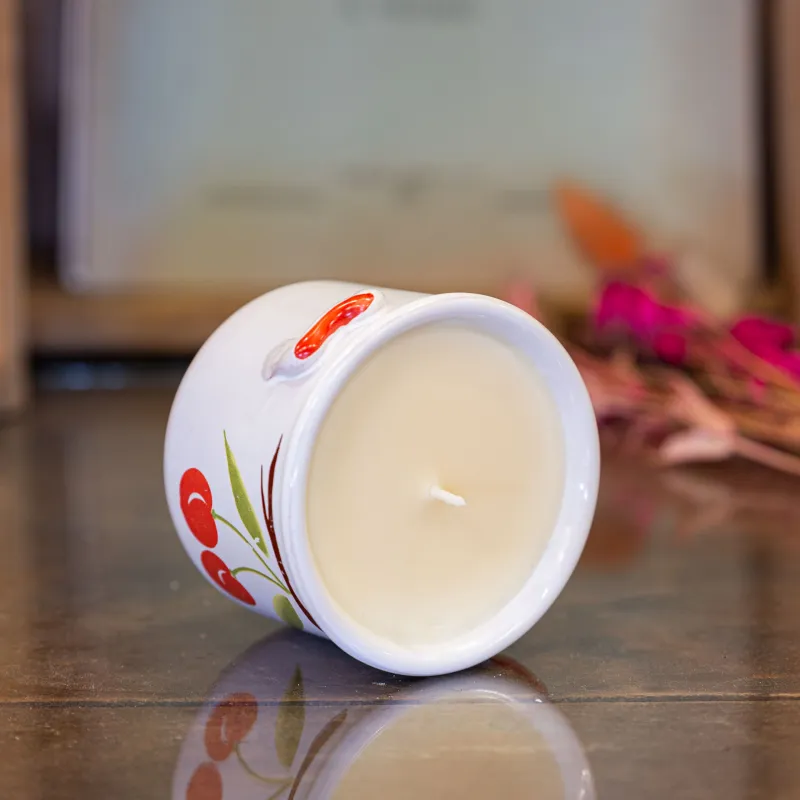 bougie parfumée pot upcyclé