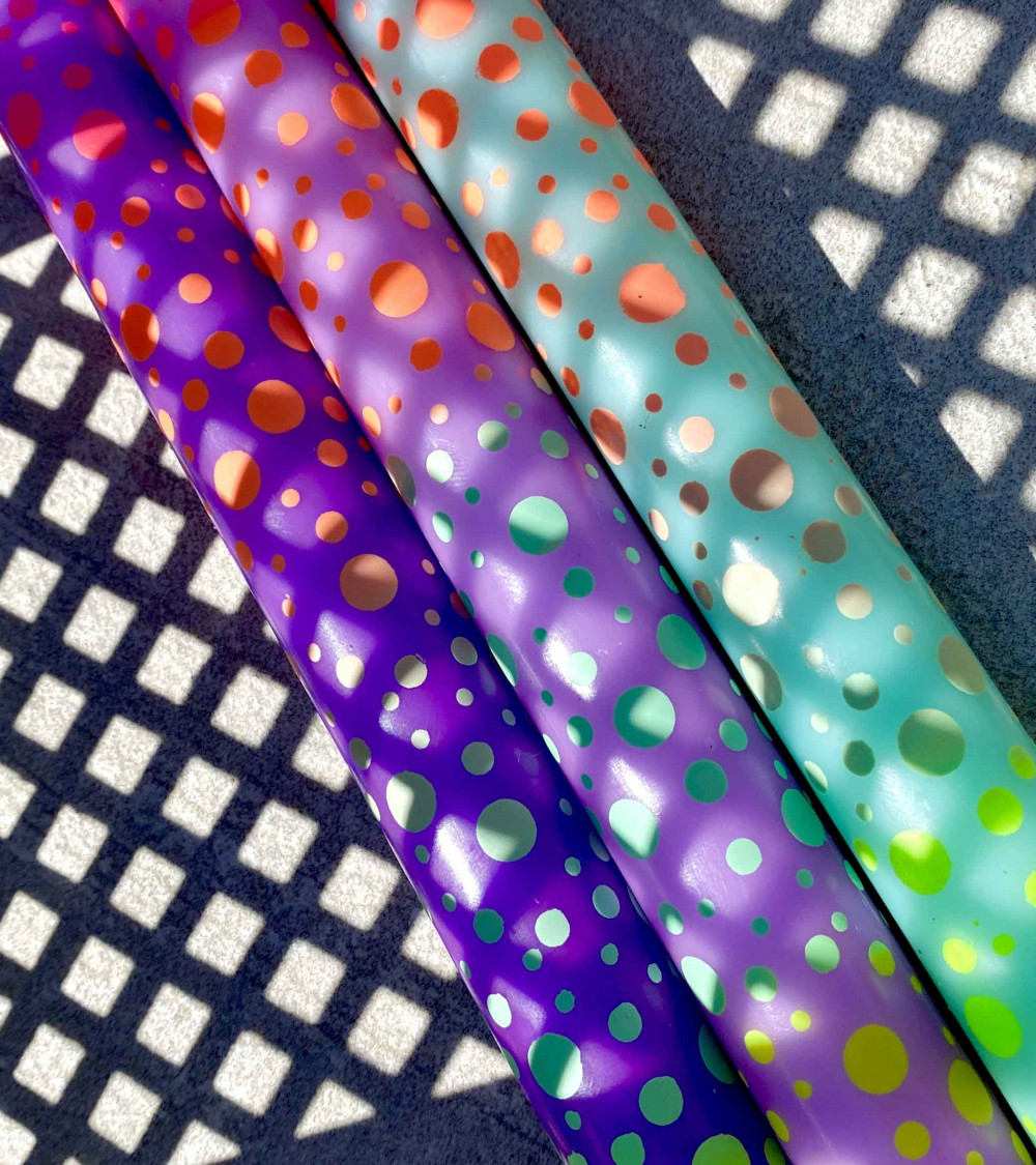 Dip Dye Graphic lights * Dots 401 Ø 2,1 cm - H 21 cm (pack de 3)