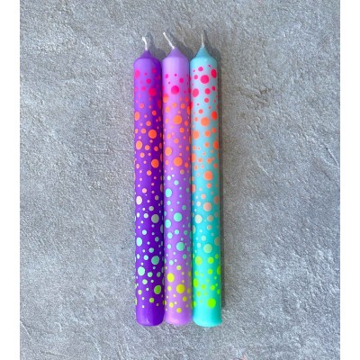 Dip Dye Graphic lights * Dots 401 Ø 2,1 cm - H 21 cm (pack de 3)