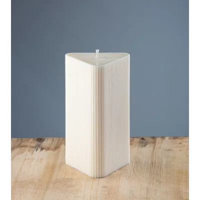 Bougie design naturelle "Merlette" - L'élégance 100% Française