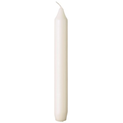 Bougie chandelle - 2.2 x 24 cm blanc - pack de 60 pièces