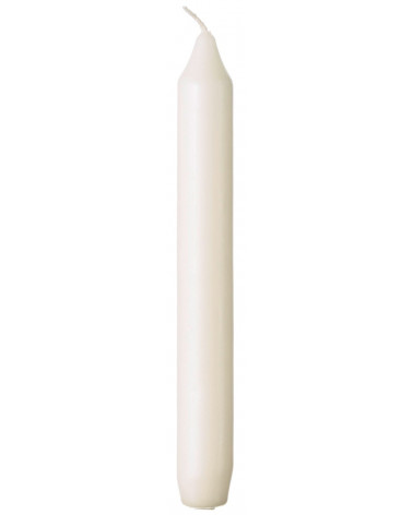 Bougie chandelle - 2.2 x 24 cm blanc - pack de 60 pièces