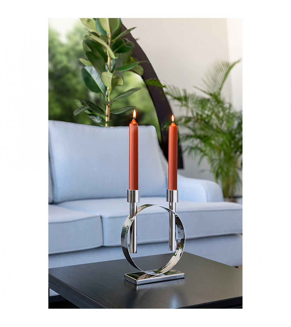 Carpio - Chandelier pour 2 bougies - H 26,5 cm