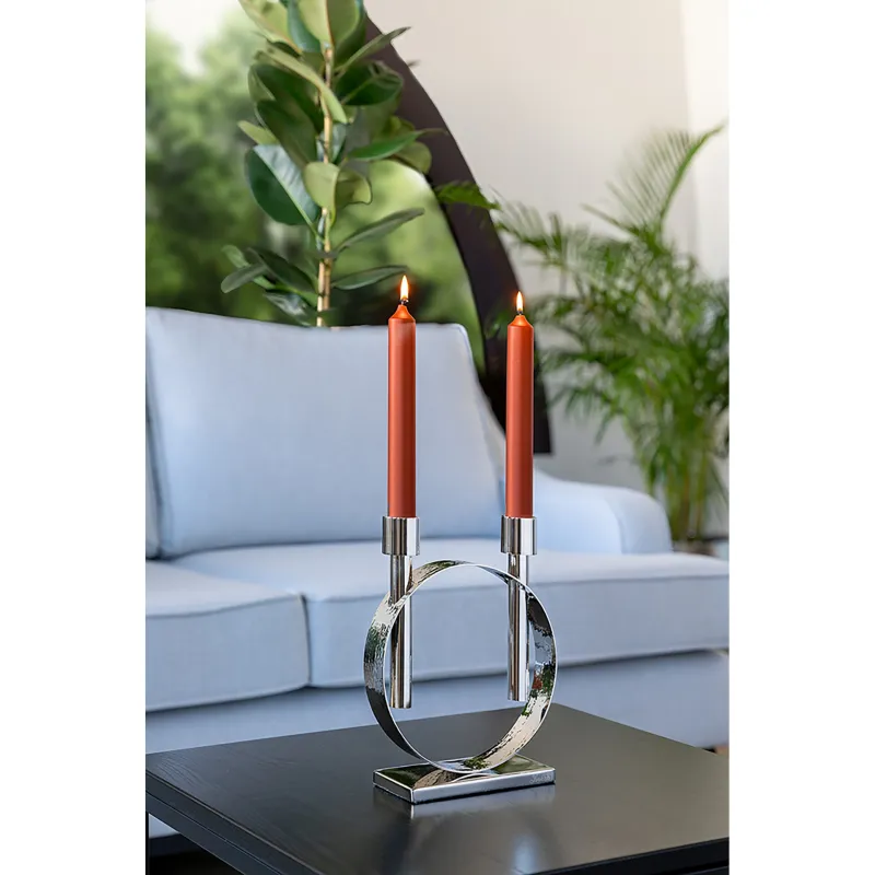 Carpio - Chandelier pour 2 bougies - H 26,5 cm