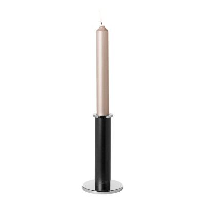 Strato - Chandelier noir pour 1 bougie - H 18 cm