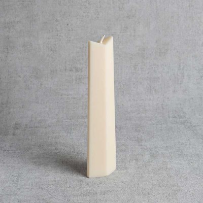 Bougie Rinette élancée en cire végétale de colza
