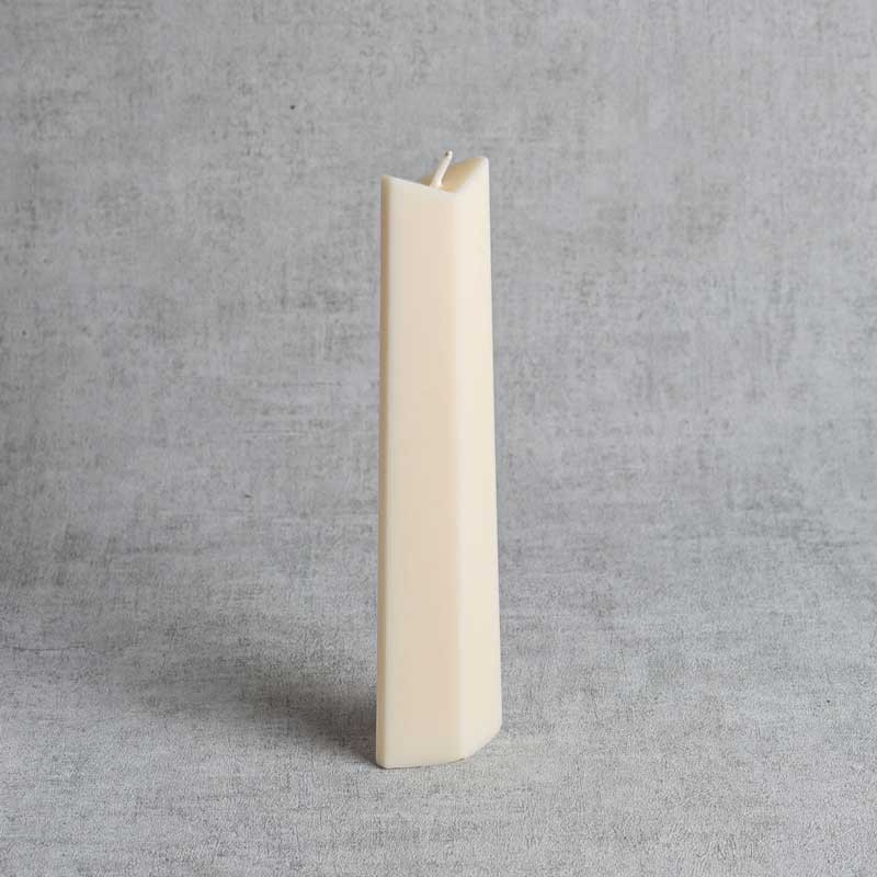 Bougie Rinette élancée en cire végétale de colza