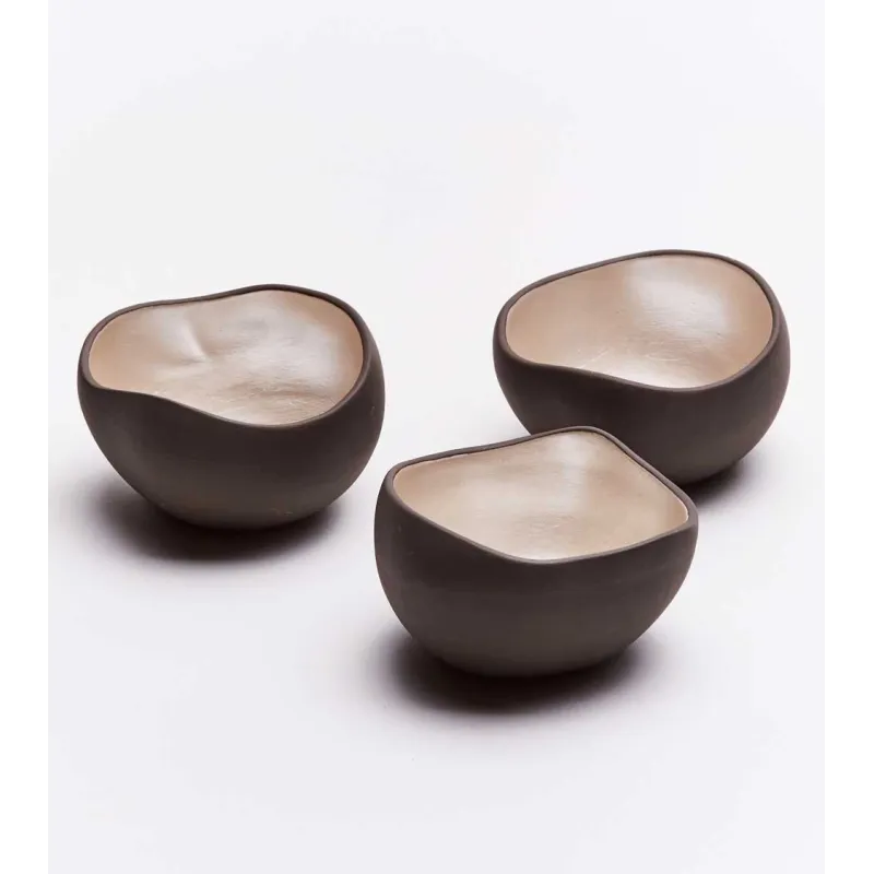Bougeoirs Pearl (x3)