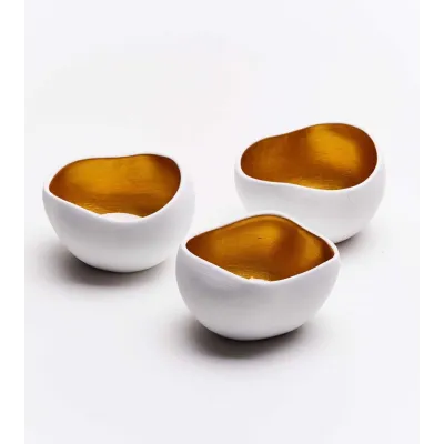 Bougeoirs Gold (x3)