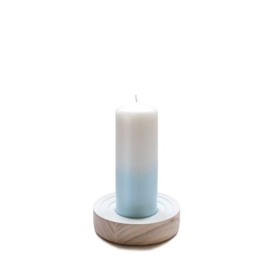 Bougeoir BOUGIE WOOGIE blanc