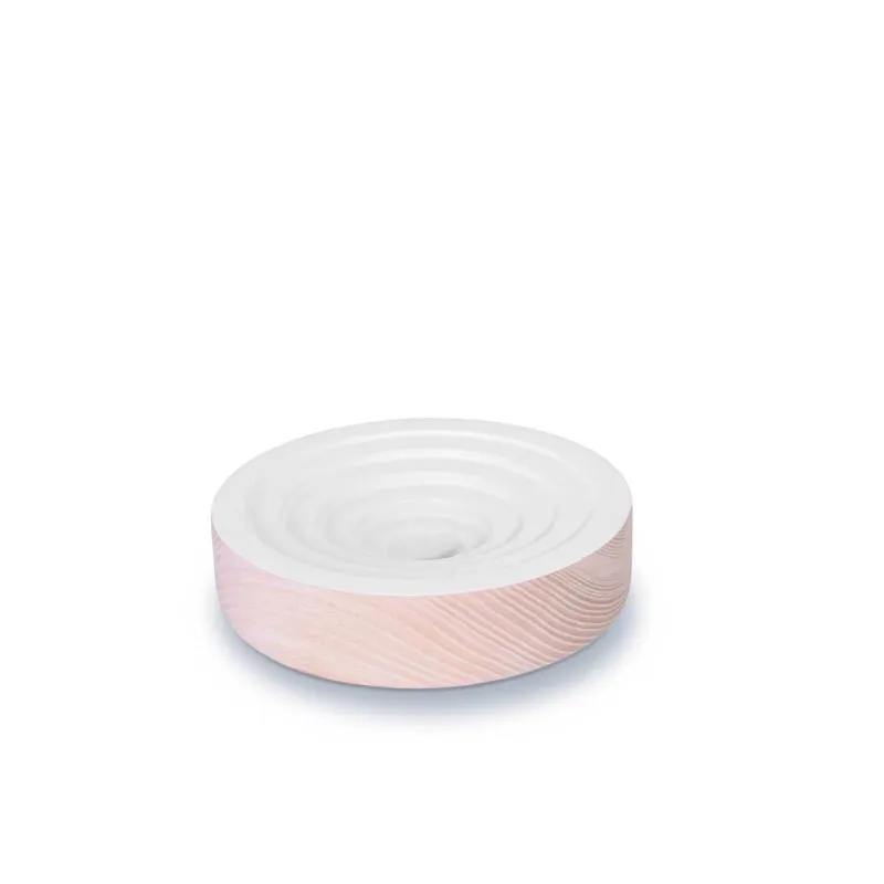 Bougeoir Woogie blanc en frêne – Modulable et design