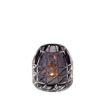 Photophore GLOSSY gris/violet