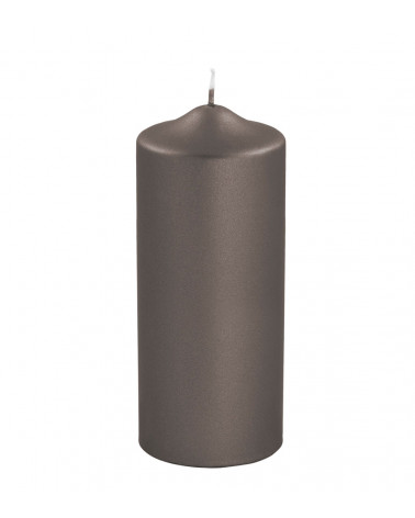 Bougie métallique mocca – Un design raffiné pour une ambiance chaleureuse.