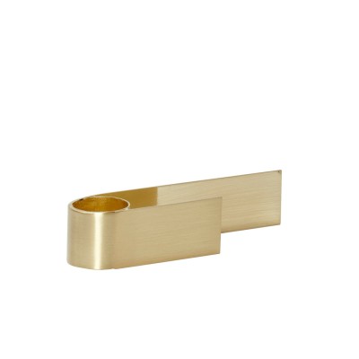 Bougeoir design en laiton