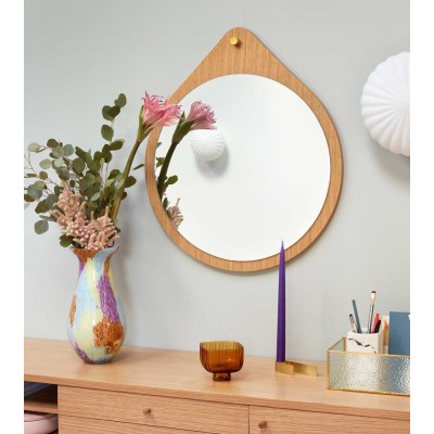 Bougeoir design en laiton