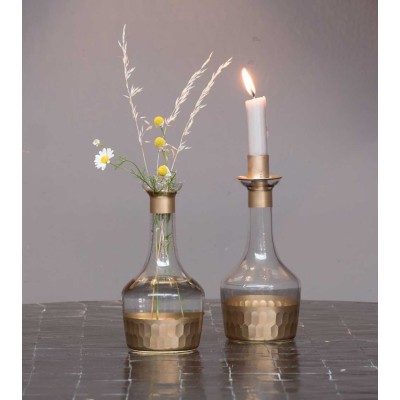Bougeoir / Vase - moyen format - Reflexions