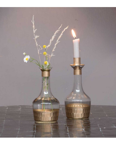 Bougeoir / Vase - moyen format - Reflexions