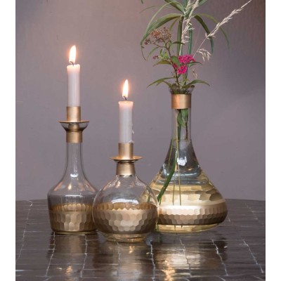 Bougeoir / Vase - moyen format - Reflexions