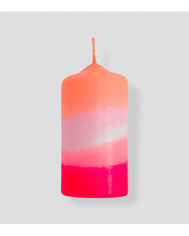 Bougie Dip Dye Flamingo Cake – Une explosion de couleurs artisanales pour illuminer vos événements.