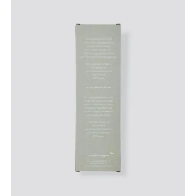 Packaging Papaya Sand – Une présentation soignée pour des bougies artisanales colorées.