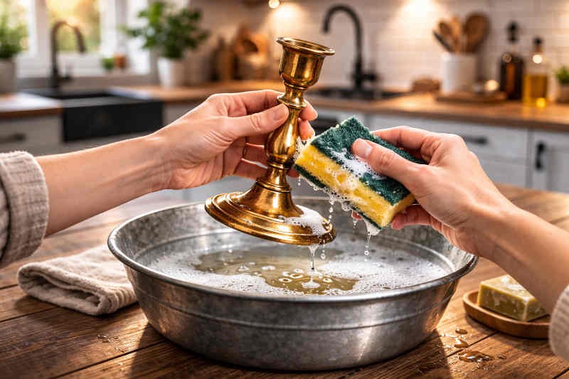 Comment nettoyer et faire briller ses bougeoirs en laiton ?